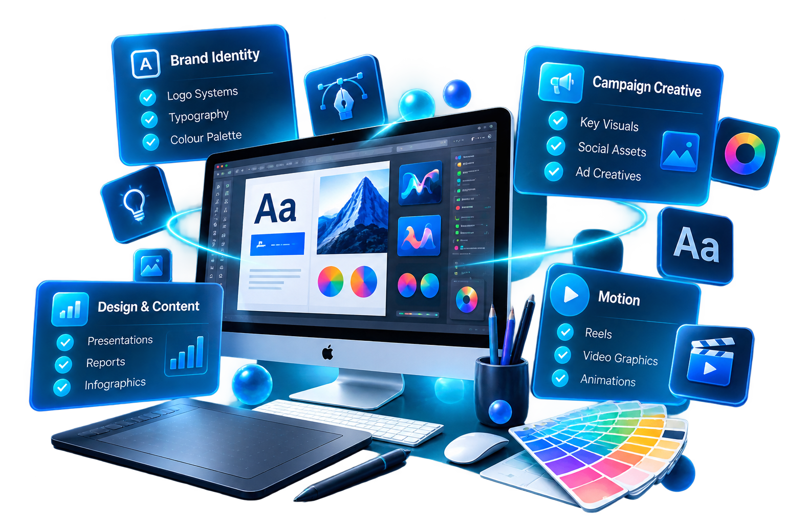 Graphic and creative design services