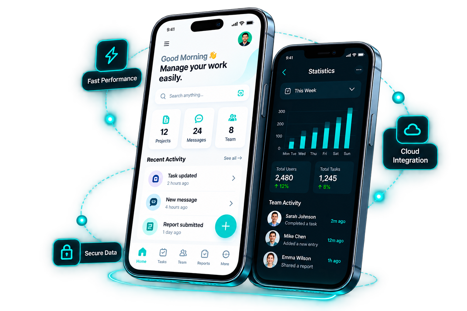 Mobile application interface preview